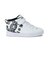ディーシーシューズ（DC SHOES）ジュニア スニーカー キッズ CG ハイトップ ライト EV ホワイト ブラック 26SPDK261605WLK スポー…