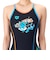 アリーナ（ARENA）競泳水着 ジュニア 女子 水泳 タフスーツ トレーニングワンピース オープンバック AS6SWM10G BKOR