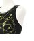 スピード（SPEEDO）フィットネス水着 レディース 水泳 ルースンニースキン 黒×黄 S-LLサイズ SFW12592Z KG 撥水 UVカット