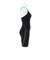 スピード（SPEEDO）フィットネス水着 レディース 水泳 ルースンニースキン 黒×青 S-LLサイズ SFW12592Z KQ 撥水 UVカット