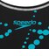 スピード（SPEEDO）フィットネス水着 レディース 水泳 ルースンニースキン 黒×青 S-LLサイズ SFW12592Z KQ 撥水 UVカット