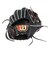 ウイルソン（Wilson）硬式用グラブ 内野手用 野球グローブ 一般 Staff DUAL 1975型 ブラックSS WBW104321