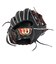 ウイルソン（Wilson）硬式用グラブ 内野手用 野球グローブ 一般 Staff DUAL 1975型 ブラックSS WBW104321