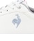 ルコックスポルティフ（lecoqsportif）スニーカー スポーツシューズ LCSフルール ホワイト ブルー LU6SSN13LZ WHBL カジュアル シ…