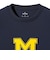 スポルディング（SPALDING）バスケットボールウェア 半袖Ｔシャツ MICHIGAN ゴーブルー ロゴ SMT26021MNV