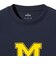 スポルディング（SPALDING）バスケットボールウェア 半袖Ｔシャツ MICHIGAN ゴーブルー ロゴ SMT26021MNV