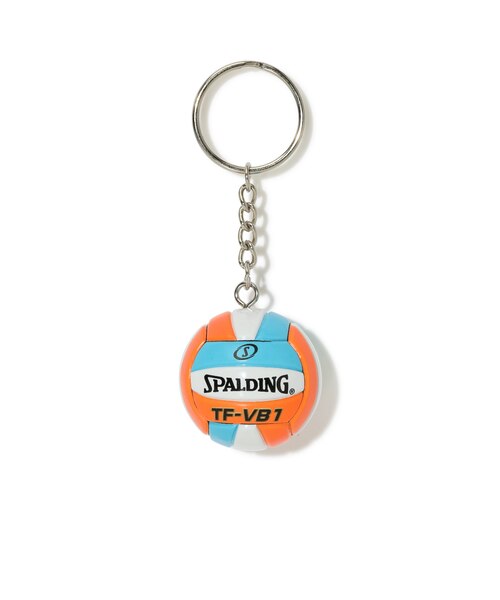 スポルディング（SPALDING）バレーボール キーチェーン ブルー
