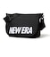 ニューエラ（NEW ERA）ショルダーバッグ プリントロゴ 黒 9L 14521318 メッセンジャーバッグ 斜め掛け