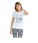 ロキシー（ROXY）フィットネス 半袖Tシャツ GLOW YOUR WAY 26SPRST261520WHT