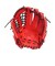 ミズノ（MIZUNO）少年軟式用グラブ オールラウンド用 野球グローブ ジュニア ウィルドライブ レッド サイズLL 1AJGY34630 7009