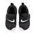 ナイキ（NIKE）ベビー スニーカー スポーツシューズ スウッシュ 1 エッセンシャル TD ブラック HV5043-001 面ファスナー ストラップ