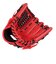ミズノ（MIZUNO）軟式用グラブ オールラウンド用 野球グローブ 一般 NB ウィルドライブ レッド 1AJGR34600 7009