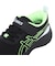 アシックス（ASICS）ジュニア スポーツシューズ スニーカー レーザービーム MP-MG-PS ブラック グリーン 1154A221.001 ランニングシュ…