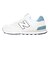 ニューバランス（new balance）スニーカー スポーツシューズ 574 ホワイト ブルー U57452Z D スポーツ カジュアル シューズ