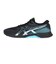 アシックス（ASICS）ジュニアスポーツシューズ スニーカー レーザービーム RK-MG ブラック ブルー 1154A222.002 ランニングシューズ