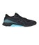 アシックス（ASICS）ジュニアスポーツシューズ スニーカー レーザービーム RK-MG ブラック ブルー 1154A222.002 ランニングシューズ