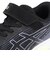 アシックス（ASICS）ジュニアスポーツシューズ ベルクロ ベルト付き スニーカー レーザービーム RK-MG ブラック パープル 1154A223.003