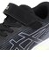 アシックス（ASICS）ジュニアスポーツシューズ ベルクロ ベルト付き スニーカー レーザービーム RK-MG ブラック パープル 1154A223.003