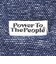パワー・トゥ・ザ・ピープル（POWER TO THE PEOPLE）スウェット ライクニット 6301039-60 NAV