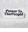パワー・トゥ・ザ・ピープル（POWER TO THE PEOPLE）スウェット ライクニット 6301039-04 LGR