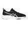 アシックス（ASICS）ジュニアスポーツシューズ スニーカー レーザービーム MQ ブラック 1154A226.002 ランニングシューズ