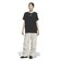 アディダス（adidas）ルーズフィット ストレートレッグ オープンヘムパンツ DD138-KQ9266