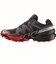 サロモン（SALOMON）ランニングシューズ トレランシューズ スピードクロス 6 ゴアテックス ブラック レッド L49226000 スポーツ シューズ