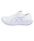 アシックス（ASICS）ランニングシューズ ジョギングシューズ ゲル キュムラス 28 ワイド ホワイト ブルー 1012B919.101 スポーツシューズ