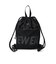 ニューエラ（NEW ERA）ナップサック デイサック 150D NEW ERAロゴ 黒 21L 14750913 ナップザック 手提げ付き サブバッグ