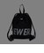 ニューエラ（NEW ERA）ナップサック デイサック 150D NEW ERAロゴ 黒 21L 14750913 ナップザック 手提げ付き サブバッグ
