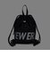 ニューエラ（NEW ERA）ナップサック デイサック 150D NEW ERAロゴ 黒 21L 14750913 ナップザック 手提げ付き サブバッグ