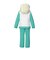 フェニックス（PHENIX）スキーウェア 上下セット ジュニア 子供 Crystal Flower Junior Two-piece ESG232P90 GR…