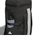 アディダス（adidas）リュック スクエア バックパック 黒×白 40L DL781-JZ4130 デイバッグ バックパック 大型 大容量