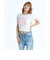 ロキシー（ROXY）ROXY WITH HEART TINY TEE Tシャツ チビT 丈短め 26SPRST261086WHT