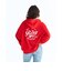 ロキシー（ROXY）ROXY WITH HEART FOODIE フーディ パーカー 26SPRPO261073RED