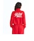 ロキシー（ROXY）ROXY WITH HEART ZIP ジップジャケット スタンドカラー 丈短め 26SPRZP261074RED