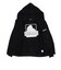 エクストララージ（XLARGE）OG ボックス ジップアップ フーデッド スウェットシャツ 101261012001-BLACK