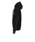 エクストララージ（XLARGE）PERFORATED レザー ロゴ ジップ アップ フーデッド スウェットシャツ 101261012007-BLACK