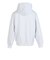 エクストララージ（XLARGE）PERFORATED レザー ロゴ ジップ アップ フーデッド スウェットシャツ 101261012007-ASH