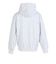 エクストララージ（XLARGE）PERFORATED レザー ロゴ ジップ アップ フーデッド スウェットシャツ 101261012007-ASH