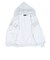 エクストララージ（XLARGE）PERFORATED レザー ロゴ ジップ アップ フーデッド スウェットシャツ 101261012007-ASH