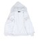 エクストララージ（XLARGE）PERFORATED レザー ロゴ ジップ アップ フーデッド スウェットシャツ 101261012007-ASH