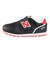ニューバランス（new balance）ジュニアスニーカー スポーツシューズ 373 フック アンド ループ ブラック I3734EDW カジュアルシューズ …