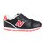 ニューバランス（new balance）ジュニアスニーカー スポーツシューズ 373 フック アンド ループ ブラック I3734EDW カジュアルシューズ …