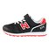 ニューバランス（new balance）ジュニアスニーカー スポーツシューズ 373 バンジー ウィズ トップ ブラック Y37359QM カジュアルシューズ…