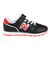 ニューバランス（new balance）ジュニアスニーカー スポーツシューズ 373 バンジー ウィズ トップ ブラック Y37359QM カジュアルシューズ…