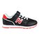 ニューバランス（new balance）ジュニアスニーカー スポーツシューズ 373 バンジー ウィズ トップ ブラック Y37359QM カジュアルシューズ…