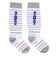 フェニックス（PHENIX）ジュニア ボーダー ソックス ESB22SO12WHITE