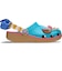 クロックス（crocs）ジュニア サンダル ONE PIECE チョッパー クラシック クロッグ ライトブルー 212795-90H カジュアル シューズ