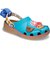 クロックス（crocs）ジュニア サンダル ONE PIECE チョッパー クラシック クロッグ ライトブルー 212795-90H カジュアル シューズ